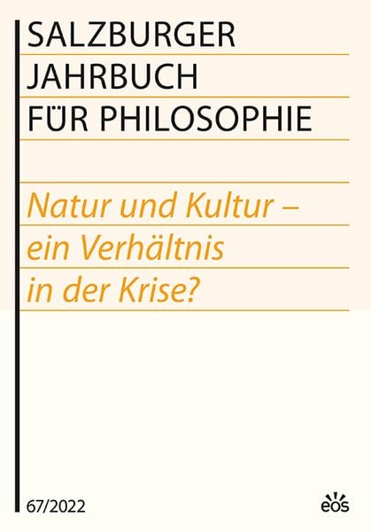 Produktbild: Salzburger Jahrbuch f&uuml;r Philosophie 67 / 2022