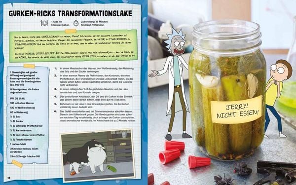Produktbild: Rick and Morty: Das offizielle Kochbuch