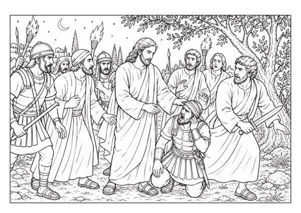 Produktbild: Bibel Malbuch f&uuml;r Kinder ab 8 Jahren und Erwachsene mit 74 wundersch&ouml;nen Ausmalmotiven aus dem Alten und Neuen Testament