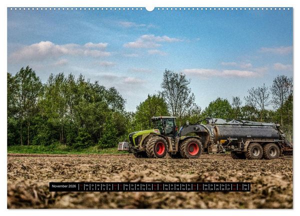 Produktbild: Landwirtschaft - Von der Saat bis zur Ernte (Wandkalender 2026 DIN A2 quer), CALVENDO Monatskalender
