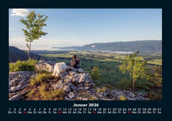 Produktbild: Landschaftskalender 2026 Fotokalender DIN A4