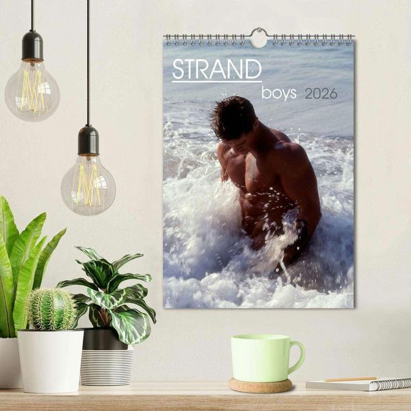 Produktbild: Strandboys 2026 (Wandkalender 2026 DIN A4 hoch), CALVENDO Monatskalender