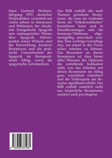 Produktbild: Buch der Rezepturen der Energetischen Spagyrik: Edition IV