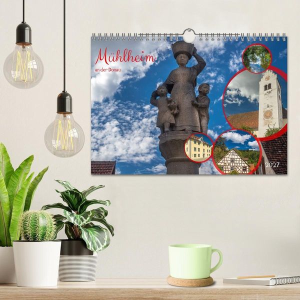 Produktbild: M&uuml;hlheim an der Donau (Wandkalender 2027 DIN A4 quer), CALVENDO Monatskalender