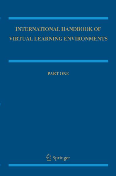 Produktbild: International Handbook of Virtual Learning Environments