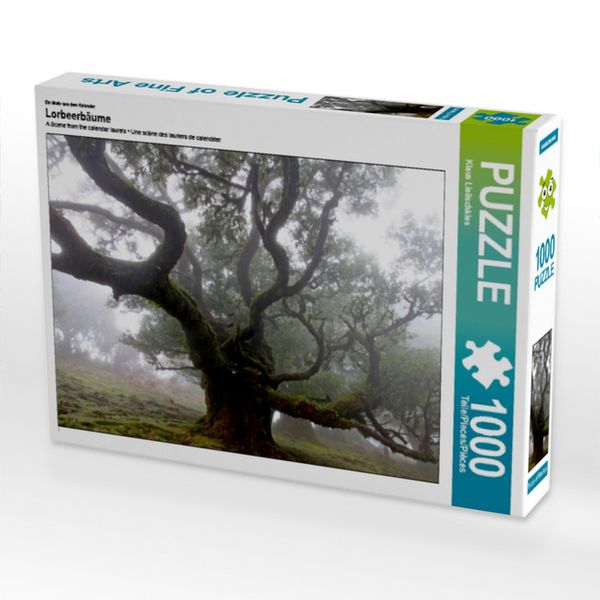 CALVENDO Puzzle Ein Motiv aus dem Kalender Lorbeerbäume | 1000 Teile Lege-Größe 64x48cm Foto-Puzzle für glückliche Stunden