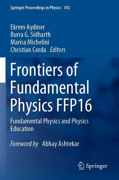 Produktbild: Frontiers of Fundamental Physics FFP16