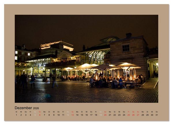 Produktbild: London (Wandkalender 2026 DIN A4 quer), CALVENDO Monatskalender