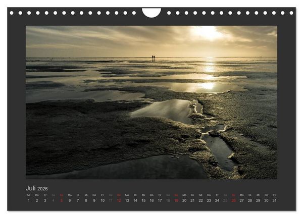 Produktbild: Impressionen aus St. Peter-Ording (Wandkalender 2026 DIN A4 quer), CALVENDO Monatskalender