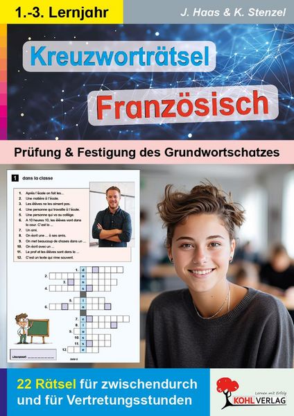 Produktbild: Kreuzwortr&auml;tsel Franz&ouml;sisch