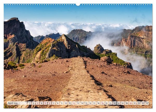 Produktbild: Madeira - eine Rundreise (Wandkalender 2026 DIN A2 quer), CALVENDO Monatskalender