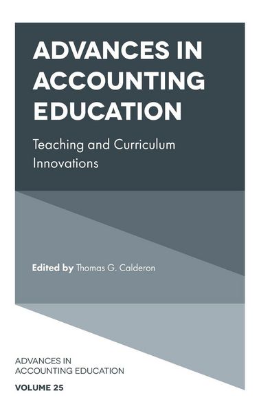 Produktbild: Advances in Accounting Education