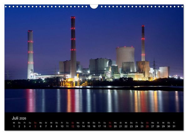 Produktbild: Ruhrlights II - Nachtlichter des Ruhrgebietes (Wandkalender 2026 DIN A3 quer), CALVENDO Monatskalender