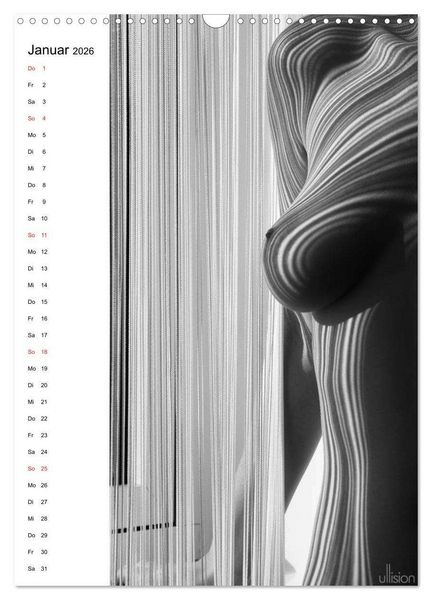Produktbild: Akt abstrakt (Wandkalender 2026 DIN A3 hoch), CALVENDO Monatskalender