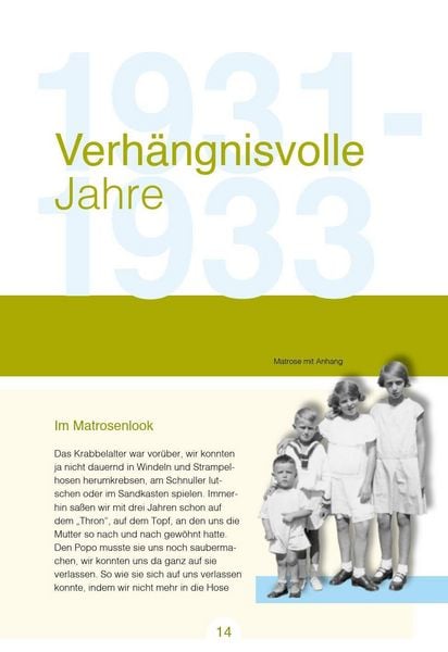 Produktbild: Wir vom Jahrgang 1928 - Kindheit und Jugend