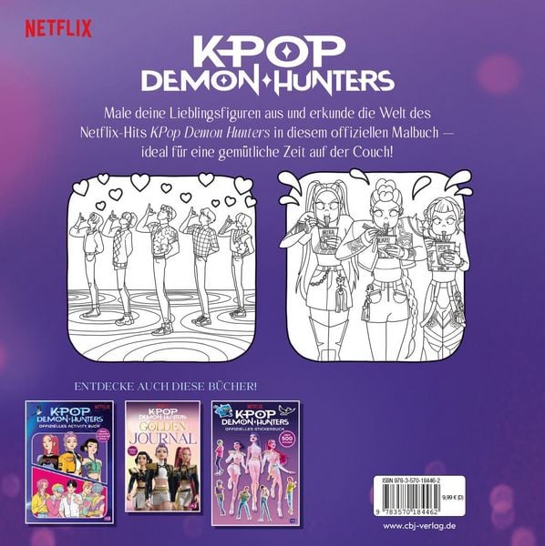 Produktbild: KPop Demon Hunters - Couch, Couch, Malen!