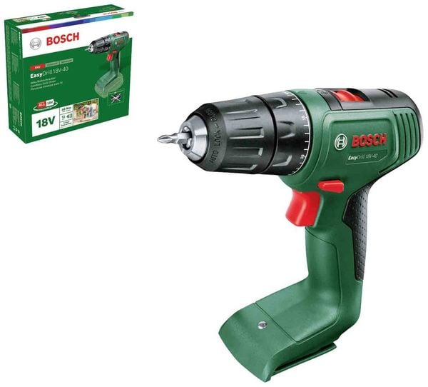 Bosch Home and Garden EasyDrill 18V-40 06039D8000 Akku-Bohrmaschine, Akku-Bohrschrauber, Akku-Schrauber 18V 2.0Ah Li-Ion ohne