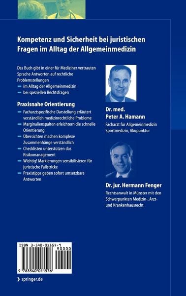 Produktbild: Allgemeinmedizin und Recht