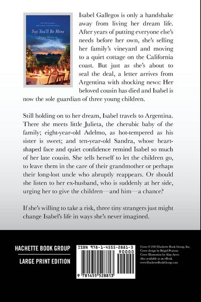 Produktbild: Say You'll Be Mine (Large Print Edition)