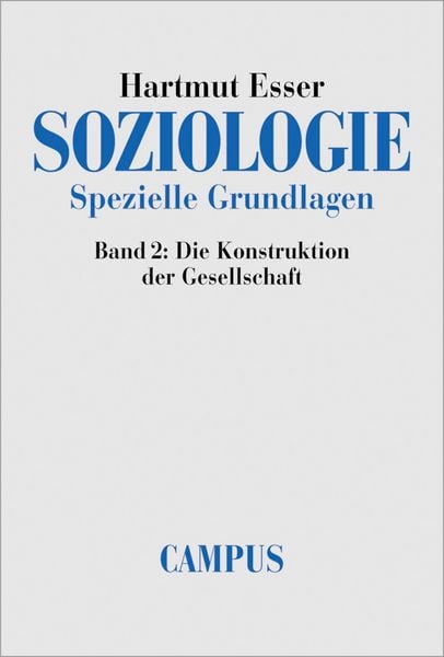 Produktbild: Soziologie. Spezielle Grundlagen