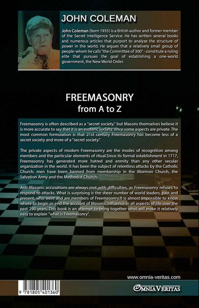 Produktbild: Freemasonry From A To Z