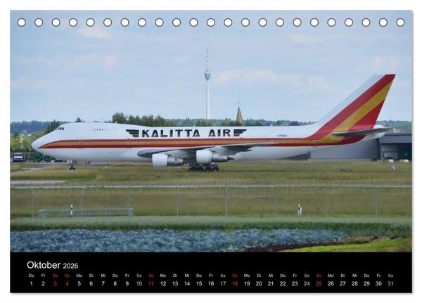 Produktbild: Air-Cargo (Tischkalender 2026 DIN A5 quer), CALVENDO Monatskalender