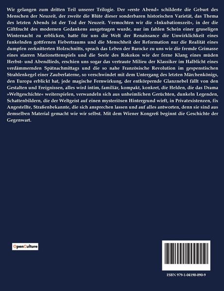 Produktbild: Kulturgeschichte der Neuzeit Die Krisis der Europ&auml;ischen Seele von der Schwarzen Pest bis zum Ersten Weltkrieg