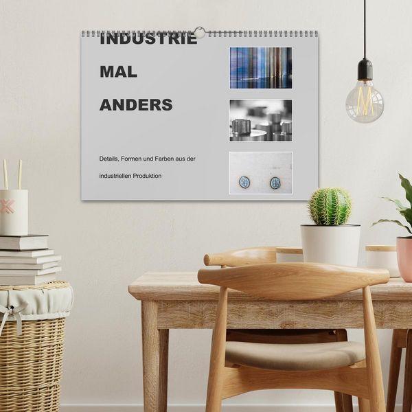 Produktbild: INDUSTRIE MAL ANDERS (Wandkalender 2026 DIN A3 quer), CALVENDO Monatskalender