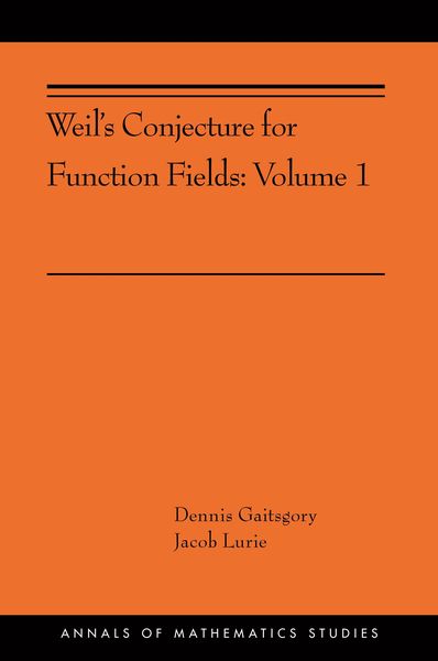 Produktbild: Weil's Conjecture for Function Fields