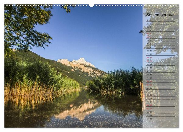 Produktbild: Das Oberstdorfer Allg&auml;u (hochwertiger Premium Wandkalender 2026 DIN A2 quer), Kunstdruck in Hochglanz