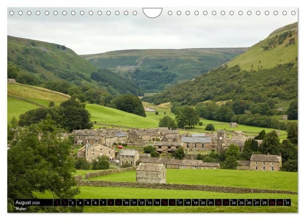 Produktbild: Traumhafte Yorkshire Dales (Wandkalender 2026 DIN A4 quer), CALVENDO Monatskalender