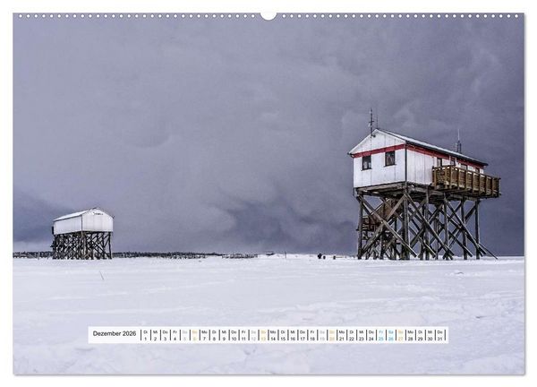 Produktbild: St. Peter-Ording (Wandkalender 2026 DIN A2 quer), CALVENDO Monatskalender