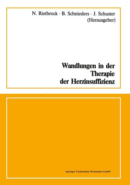 Produktbild: Wandlungen in der Therapie der Herzinsuffizienz