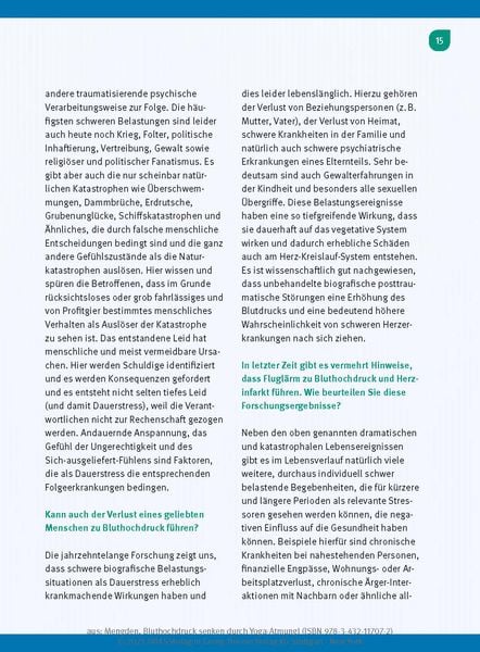 Produktbild: Bluthochdruck senken durch Yoga-Atmung