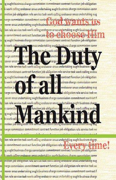 Produktbild: The Duty of All Mankind