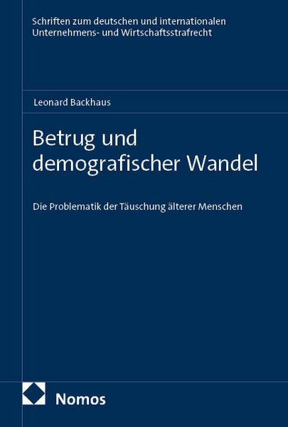 Produktbild: Betrug und demografischer Wandel