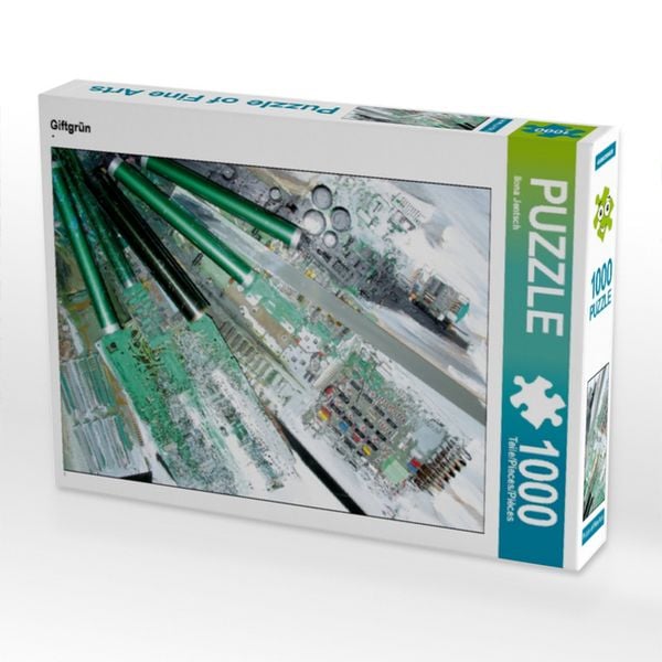 Produktbild: CALVENDO Puzzle Giftgr&uuml;n | 1000 Teile Lege-Gr&ouml;&szlig;e 64x48cm Foto-Puzzle f&uuml;r gl&uuml;ckliche Stunden