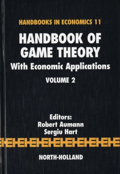 Produktbild: Handbook of Game Theory with Economic Applications