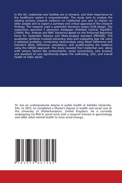 Produktbild: How Living in Residential Care Affects Older People's Mental Health