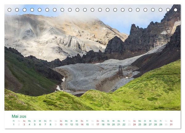 Produktbild: Der Alaska Kalender CH-Version (Tischkalender 2026 DIN A5 quer), CALVENDO Monatskalender