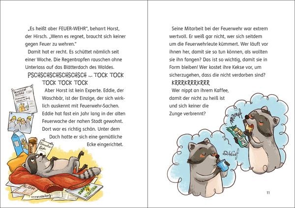 Produktbild: Die Tier-Feuerwehr (Band 2) - Eine klitschnasse Rettungsaktion
