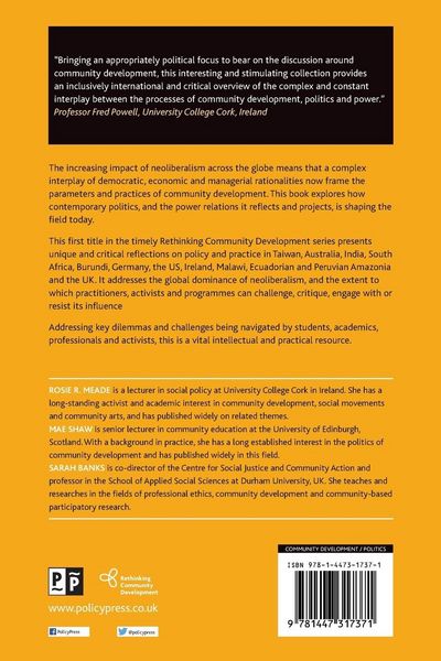 Produktbild: Politics, power and community development