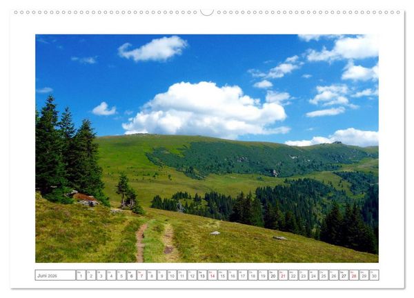 Produktbild: K&auml;rnten - Das Wanderparadies im S&uuml;den &Ouml;sterreichs (Wandkalender 2026 DIN A2 quer), CALVENDO Monatskalender
