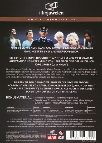 Produktbild: Gewitter im Mai - Die Ganghofer Verfilmungen - Sammelbox 8 [2 DVDs]