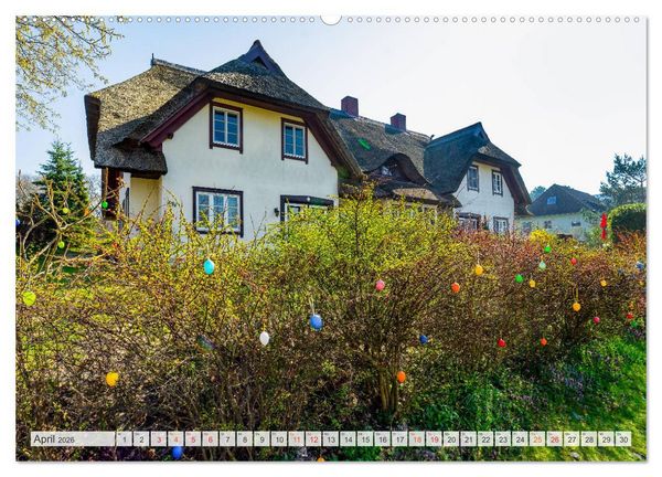 Produktbild: Ahrenshoop Impressionen (hochwertiger Premium Wandkalender 2026 DIN A2 quer), Kunstdruck in Hochglanz