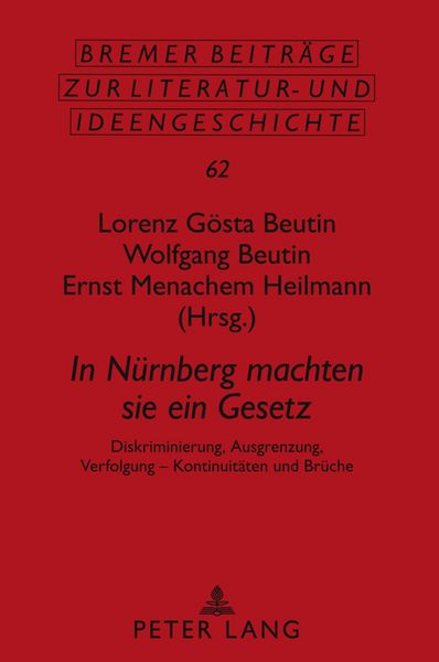 Produktbild: In Nuernberg machten sie ein Gesetz