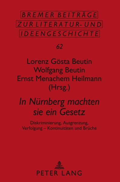Produktbild: In Nuernberg machten sie ein Gesetz