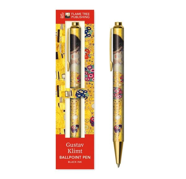 Produktbild: Premium Kugelschreiber: Gustav Klimt, Der Kuss