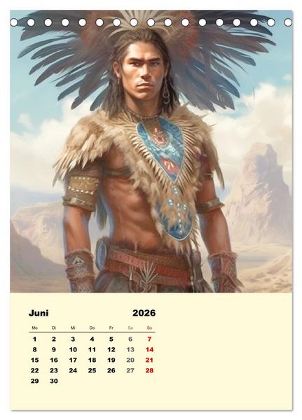 Produktbild: Indian Fantasy (Tischkalender 2026 DIN A5 hoch), CALVENDO Monatskalender