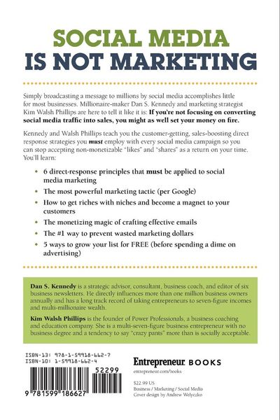 Produktbild: No B.S. Guide to Direct Response Social Media Marketing